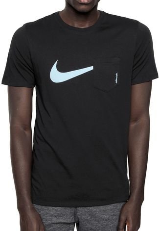 Camiseta Nike SB Dry Dfc Pocket Preta