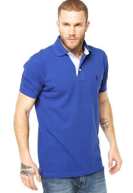Camisa Polo Aleatory Azul - Marca Aleatory