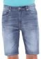 Bermuda Jeans Lacoste Reta Azul - Marca Lacoste