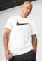 Camiseta Nike Sportswear Nsw Swoosh Hbr Ss Branca - Marca Nike Sportswear