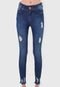 Calça Jeans Colcci Skinny Cropped Bia Azul - Marca Colcci