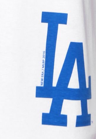 Camiseta New Era Mazi 15 Los Angeles Dodgers Branco