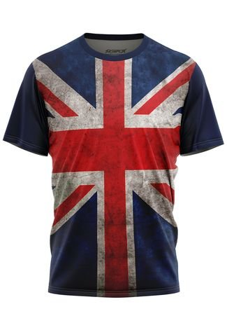 Camiseta Masculina Bandeira Reino Unido