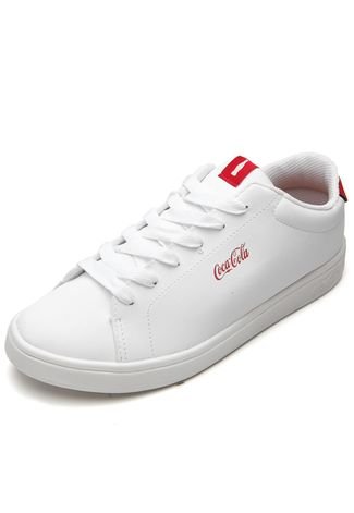 Tênis Coca Cola Shoes Logo Branco