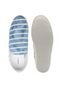 Slip On FiveBlu Listras Azul - Marca FiveBlu