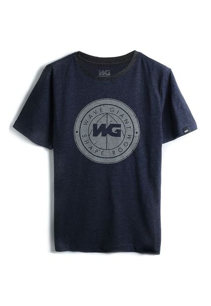 Camiseta WG Menino Estampa Azul-Marinho - Marca WG Surf