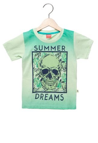 Camiseta Manga Curta Tricae Summer Verde