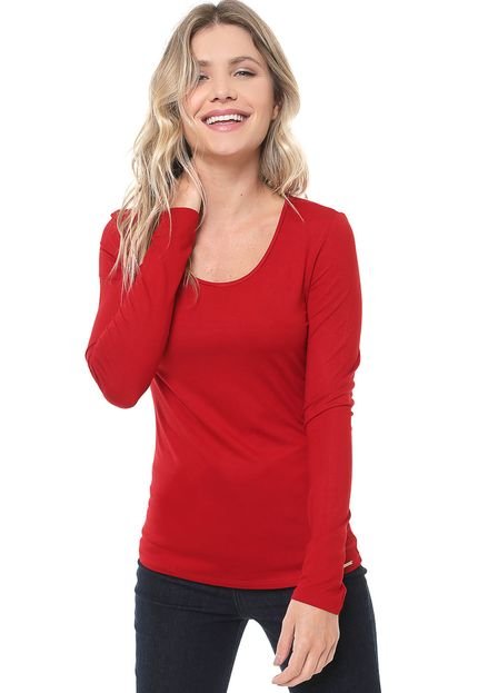 Blusa Cativa Lisa Vermelha - Marca Cativa
