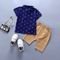 Conjunto Infantil Criança Menino Short   Camisa Polo - Marca Anjo da mamãe