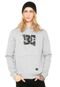 Moletom Flanelado Fechado DC Shoes Skate Cinza - Marca DC Shoes