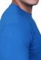 Camiseta Masculina Manga Longa Techmalhas Azul Royal - Marca TECHMALHAS