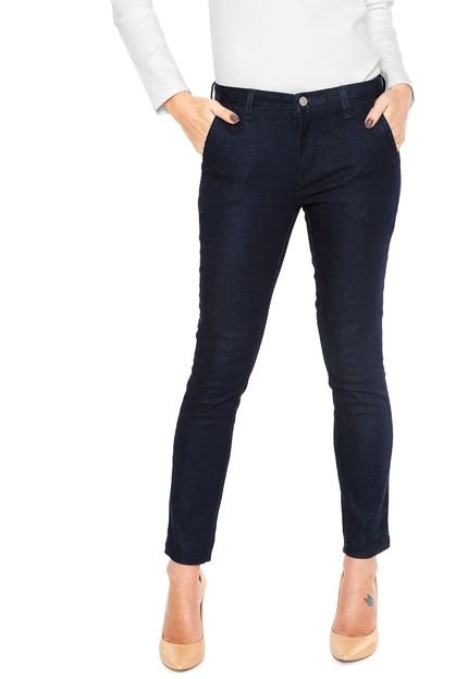 Calça Jeans Lacoste Skinny Alfaiataria Azul - Marca Lacoste