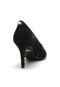 Scarpin Couro Jorge Bischoff Decote Alto Preto - Marca Jorge Bischoff