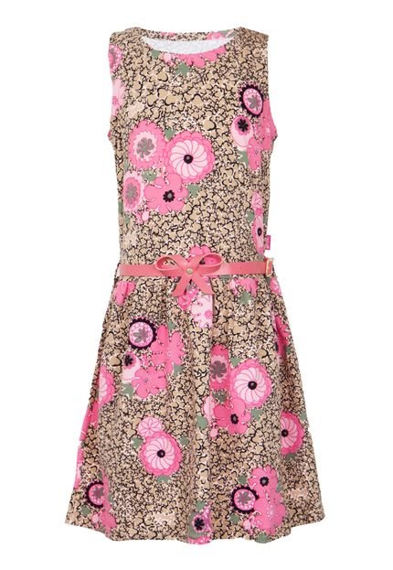 Vestido Malwee Barbie Bege - Marca Malwee