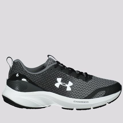 Tênis Under Armour Charged Prompt Preto e Chumbo - Marca Under Armour