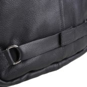 Mochila de Couro Executiva Impermeável Masculina Rafarillo Preto - Marca Rafarillo