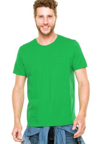 Camiseta Colcci Slim Verde