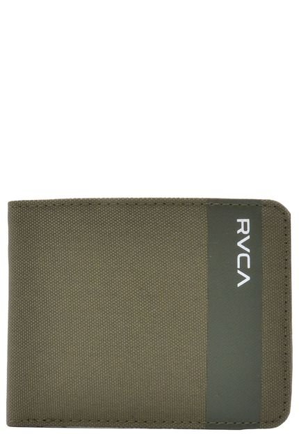 Carteira RVCA Pespontos Verde - Marca RVCA