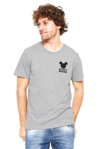 Camiseta Cativa Mickey Mouse Cinza - Marca Cativa