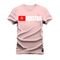 Camiseta Plus Size Algodão T-Shirt Premium Estampada Estrela Nexstar Two  - Rosa - Marca Nexstar