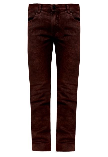 Calça Jeans TNG Super Skinny Estonada Marrom - Marca TNG