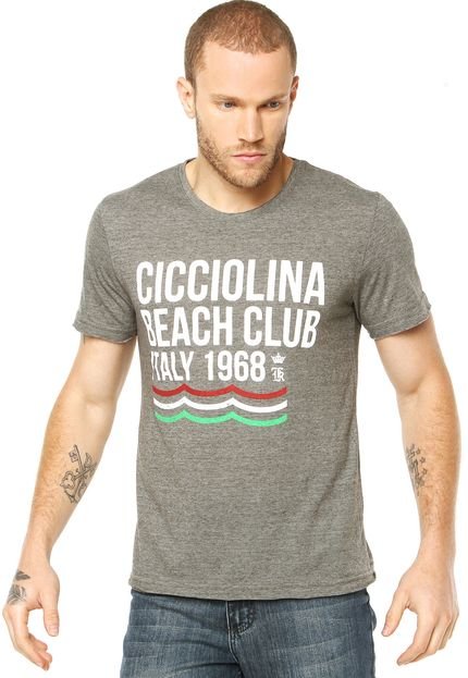 Camiseta Sergio K Italy Cinza - Marca Sergio K