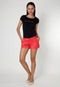 Short Sarja Calvin Klein Jeans Color Fun Laranja - Marca Calvin Klein Jeans