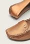 Mocassim Modare Metalizado Bronze - Marca Modare