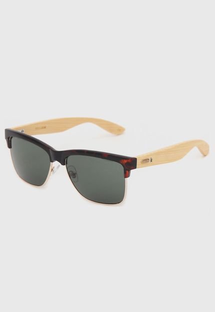 Óculos de Sol KANUI New Wood Preto/Bege - Marca KANUI