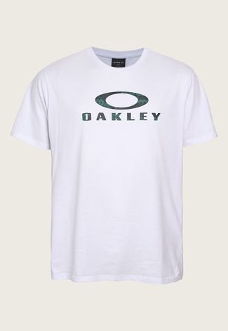 Camiseta Oakley Mythologies Big Logo Branca - FutFanatics