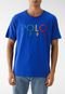 Camiseta Polo Ralph Lauren Reta Logo Azul - Marca Polo Ralph Lauren