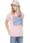 Camiseta Ride Skateboard Peach Blush Rosa - Marca Ride Skateboard