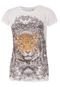 Camiseta Lança Perfume Tiger Square Branca - Marca Lança Perfume