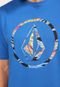 Camiseta Volcom Parrilo Azul - Marca Volcom