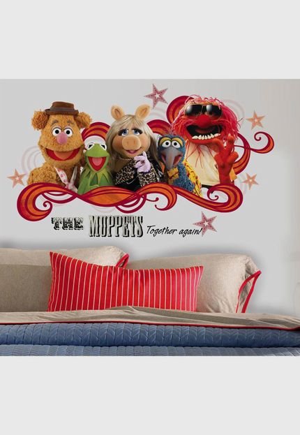 Adesivo Infantil Decorativo Roommates Muppets Roommates - Marca RoomMates