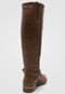 Bota Montaria Over The Knee Vizzano Tachas Caramelo - Marca Vizzano