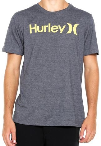 Camiseta Hurley Color Cmyk Cinza