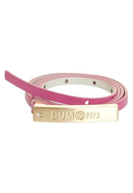 Cinto Dumond Strass Rosa - Marca Dumond