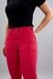 Calça Perna Reta em Sarja Color Feminina na Cor Pink Dialogo Jeans - Marca Dialogo Jeans