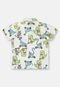 Polo Jungle Adventure Infantil Up Baby Branco - Marca Up Baby