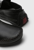 Mocassim Pegada Pespontos Preto - Marca Pegada