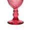 Conjunto de 6 Taças em Vidro Rosa Folha 350 ml - Casambiente - Marca Casa Ambiente