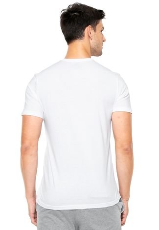 Kit 3pçs Camiseta Tommy Hilfiger Gola Redonda Branca