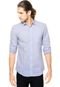 Camisa Perry Ellis Listrada - Marca Perry Ellis