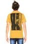 Camiseta Redley Fotográfica Amarela - Marca Redley