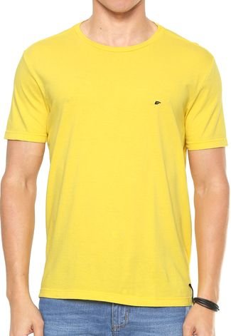 Camiseta Ellus Logo Amarela