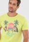 Camiseta Colcci Hawaiian Verde - Marca Colcci