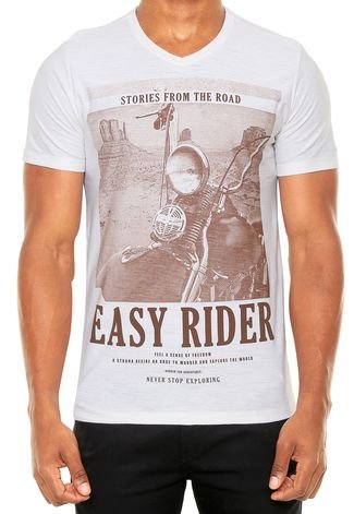 Camiseta Kohmar Easy Rider Bege
