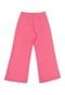 Conjunto Blusão Cropped e Calça Infantil Menina Bee Loop Rosa Pink - Marca Bee Loop