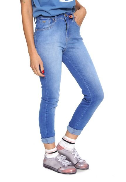 Calça Jeans Triton Skinny Michelle High Azul - Marca Triton